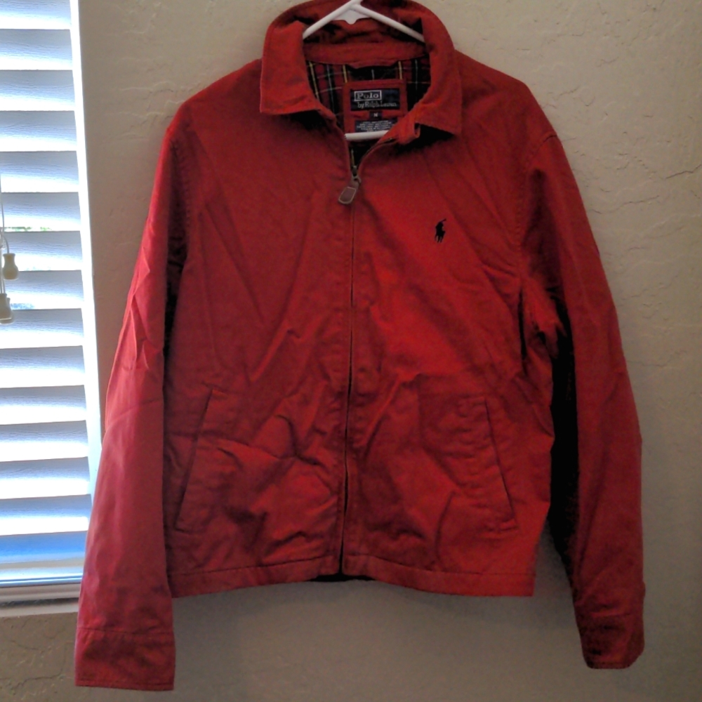 Men's red jacket by Polo